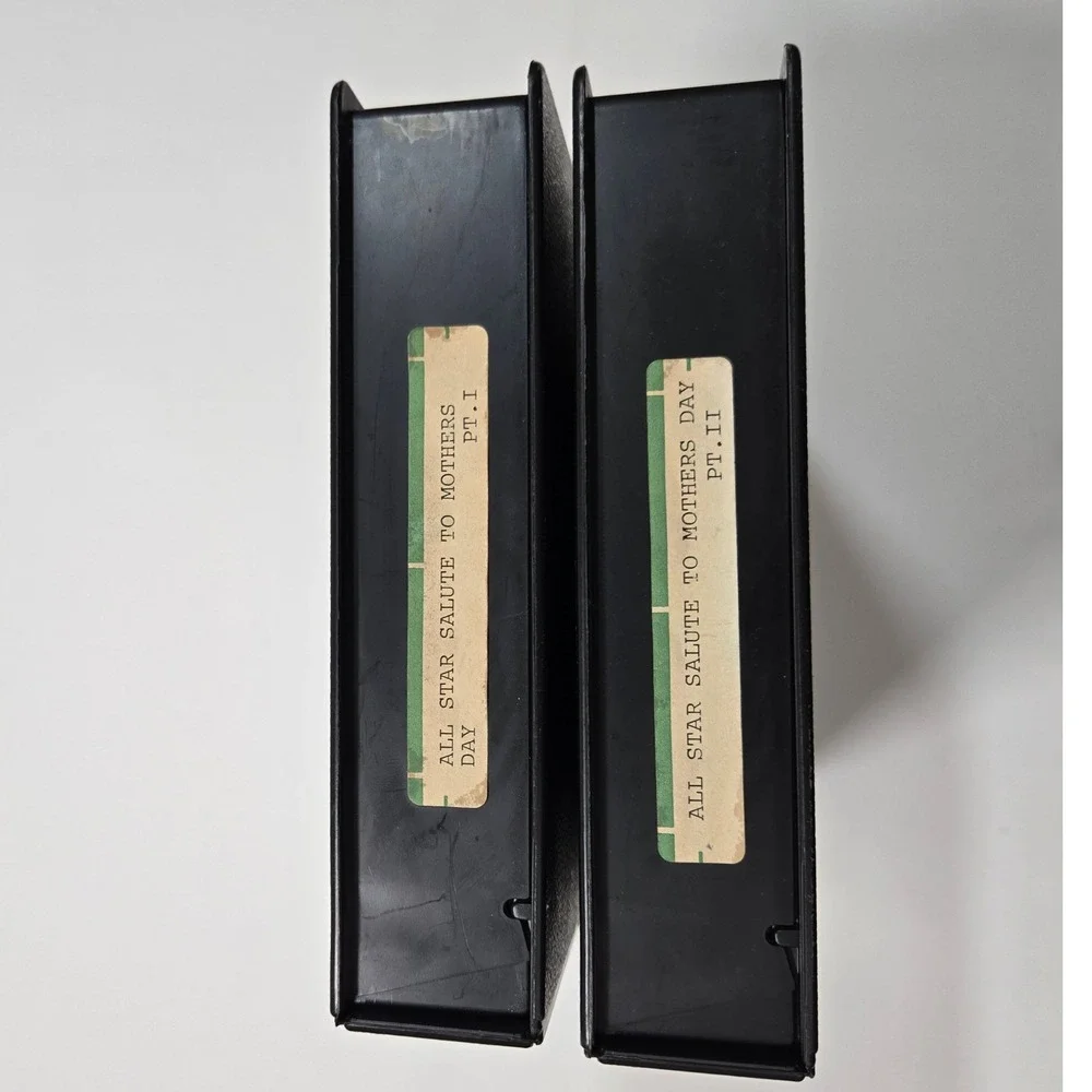 Vintage Sony 3/4 U-matic Tape Set All Star Salute To Mothers Day Pt 1 2 Master